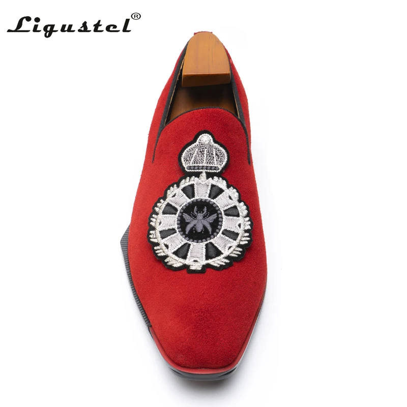 Shows for Men Red Bottom Loafers Shoes Men Designer Shoes Leather Slip-on  Black Red Shoes Men Wedding Party Formal Free Shipping