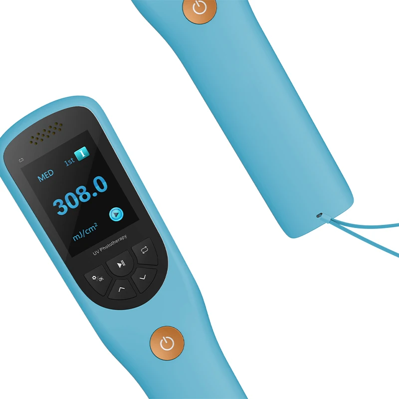 yyhcnew design excimer laser 308nm psoriasis laser uv lamp home portable uvb lamp phototherapy for psoriasis