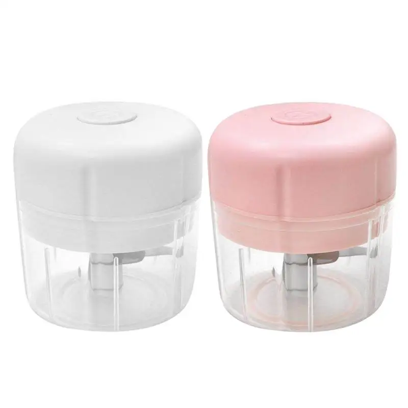 

Garlic Mincer Electric 250ml Food Processor Mini Garlic Chopper Blade Household Kitchen Gadget Vegetable Garlic & Ginger Crusher