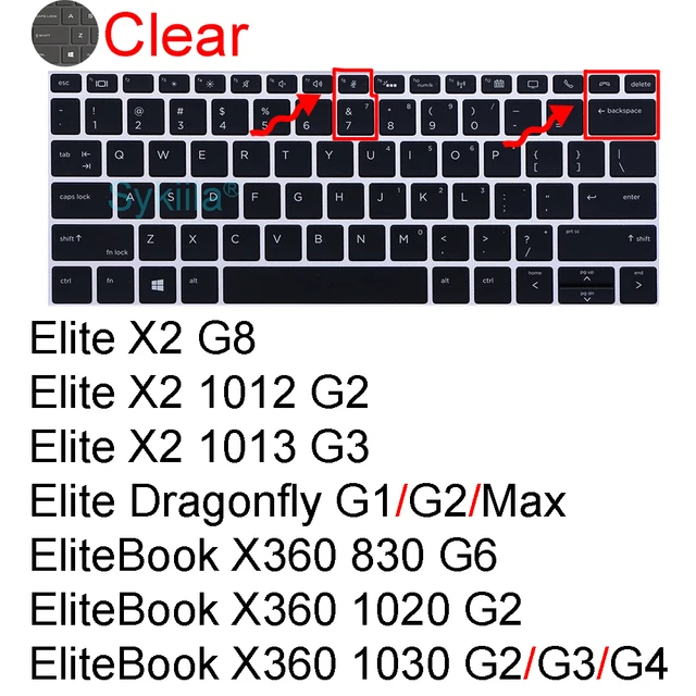 Keyboard Cover For Hp Elitebook X360 0 G6 G7 G8 1040 G4 G5 G6 1030 G2 G3 G4 G7 G8 10 G2 Protector Skin Case Silicon 12 13 14 Keyboard Covers Aliexpress