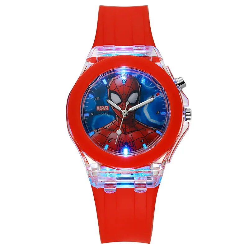 Spider Watch  Kids Luminous Watch Cute Silicone Colorful Lights Watch Gifts for Girls Kids Watches 5