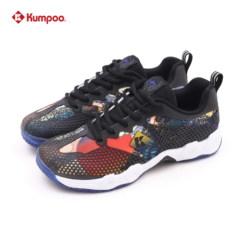new kumpoo Badminton Shoes For Men women Breathable High Elastic Non-slip Sports Sneakers tennis