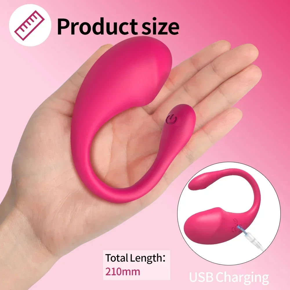 Wireless Bluetooth G Spot Dildo Vibrator Women APP Remote Control Wear Vibrating Egg Clit Female Vibrating Panties Sex Toys