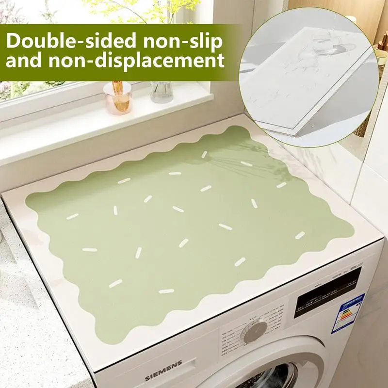 Top Protector Washing Machine Cover Non Slip Dryer Top Covers