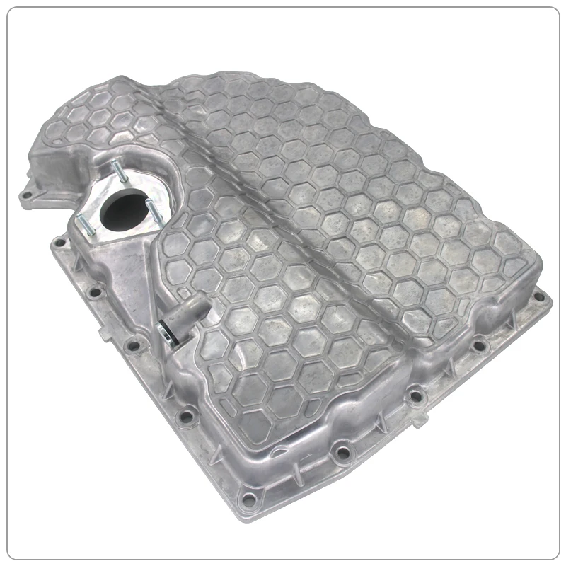 Oil Drain Pan 06K103600R For A1 A3 Q2 TT VW Golf MK7 GTI Sharan Tiguan Touran Passat Skoda All Aluminum Alloy Improved Oil Tray Waste Oil Pan