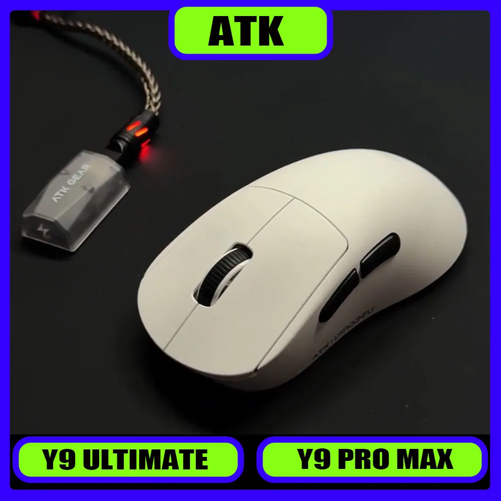 ATK Dragonfly Y9 Ultimate Pro Max Wireless Mouse Lightweight Dual