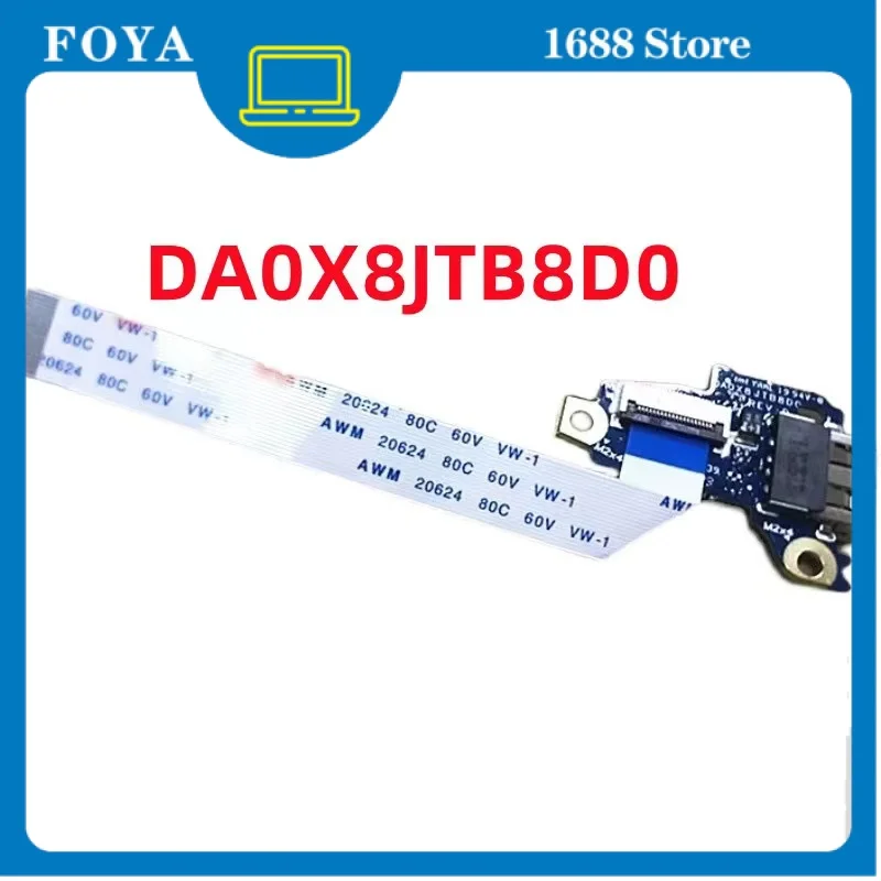 

Replacement Power Switch Button Board for For HP 440 G6 445R G6 450 G6 455 G6 66 14 G2 USB Board L44578-001 DA0X8JTB8D0