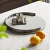 Leather Metal Decorative Tray Rectangular Coffee Table Storage Trays Living Room Light Luxury Ornaments Home Entry Organizer 2