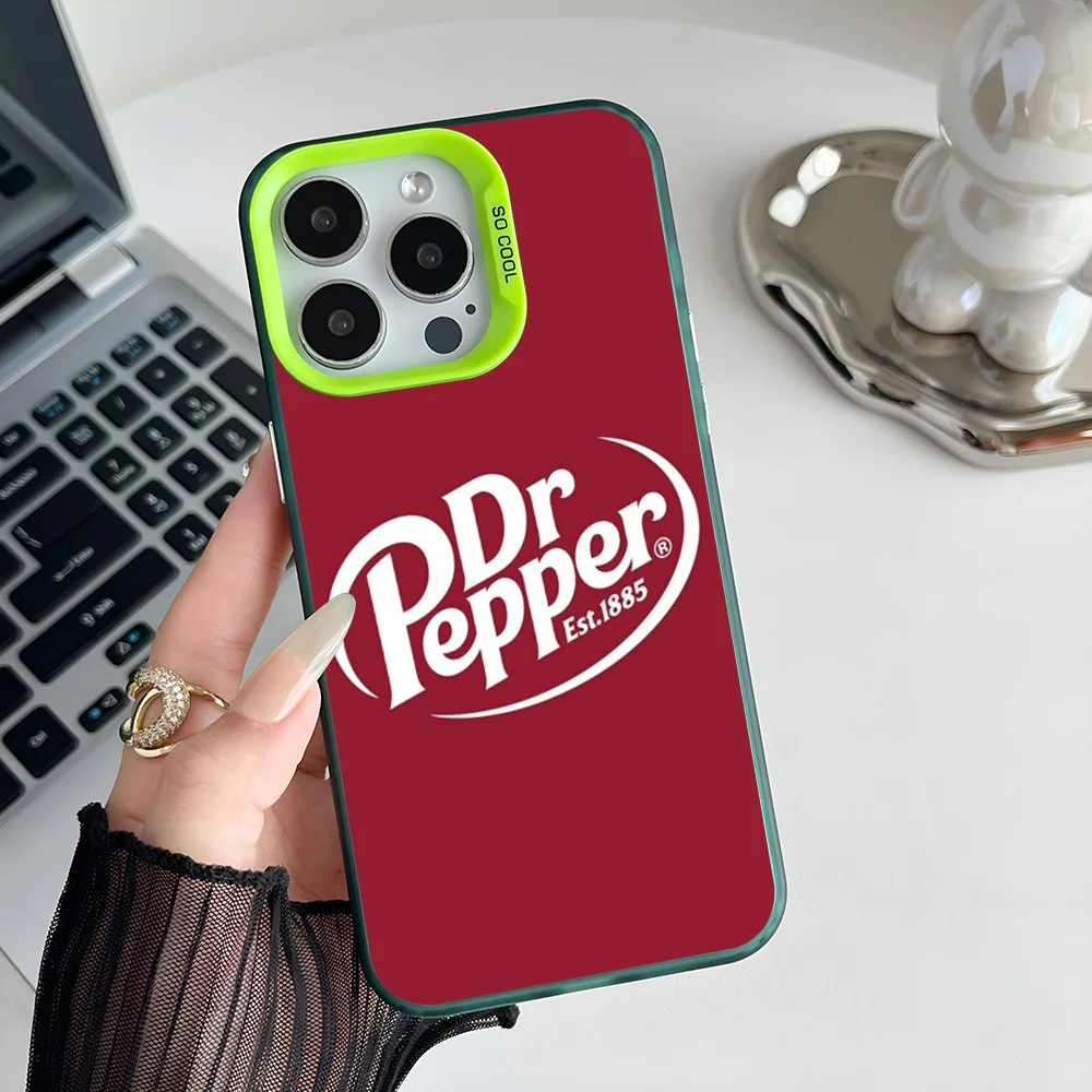 1 قطعة شرب الكرز D-Dr-P-Pepper جراب هاتف IMD جراب...