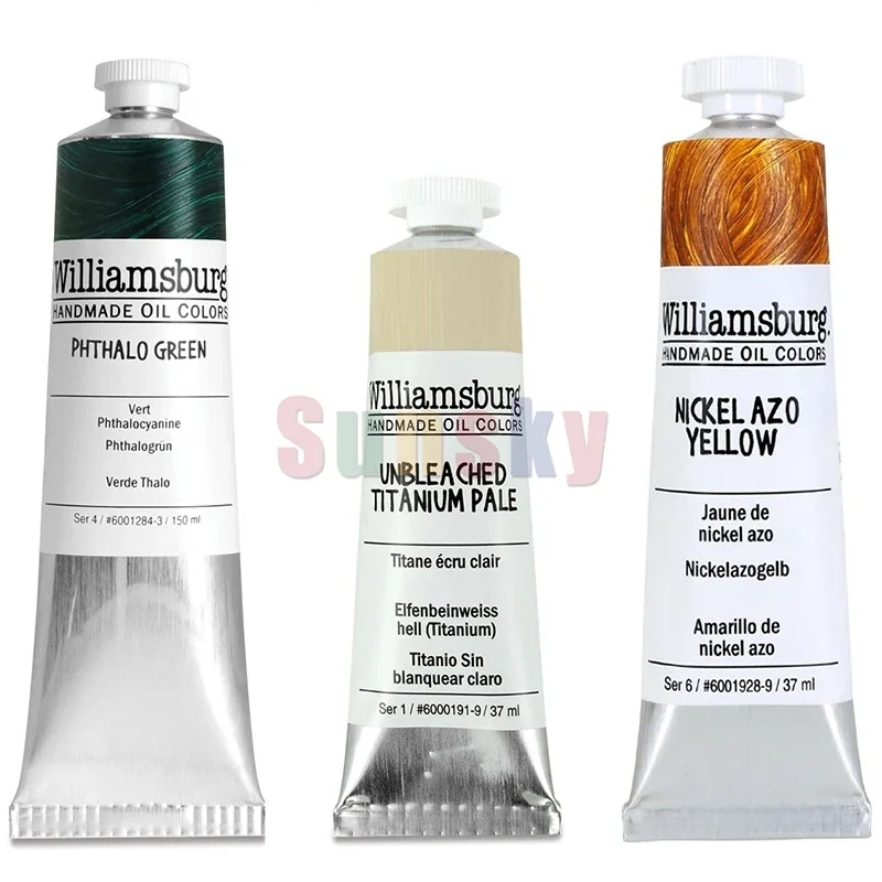 ألوان زيتية من Williamburg ، 37/-artist ، يستخدم ك...