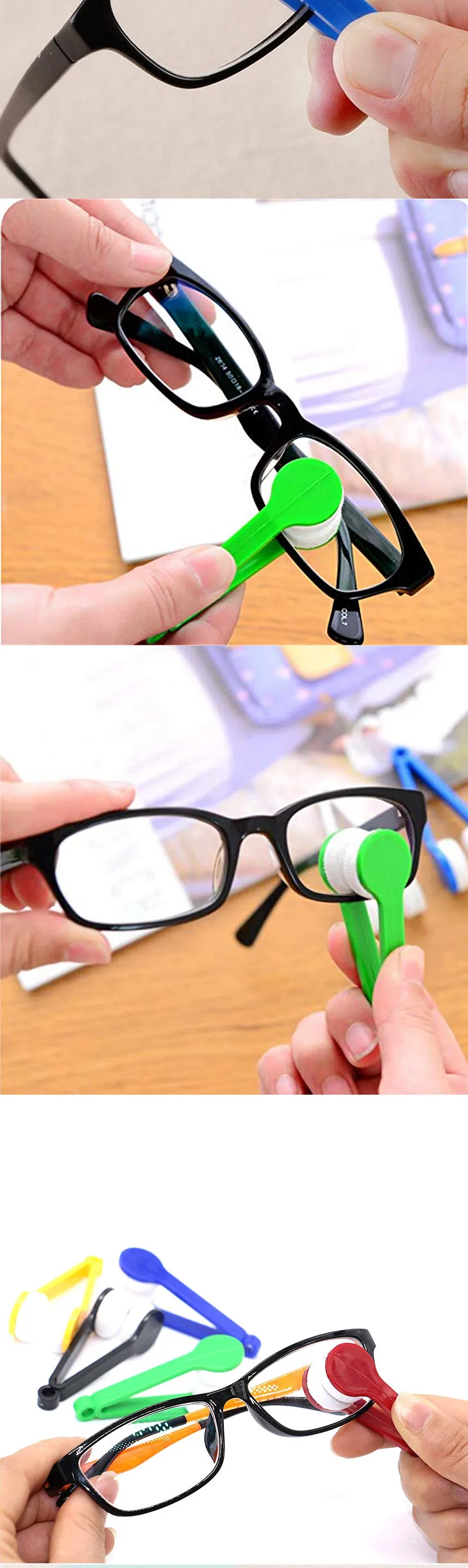 Home multifunktion ale Trage brille Wisch gläser hinterlassen keine Spuren Wischt uch Mini Brille Reiniger Spezial spiegel – Detail 3