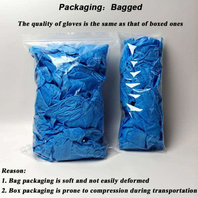 50/100PCS Blue Nitrile Gloves for Hairdressing Manicure Washing Cars Waterproof Dishwashing Kitchen Bathroom Tools Latex Free 6