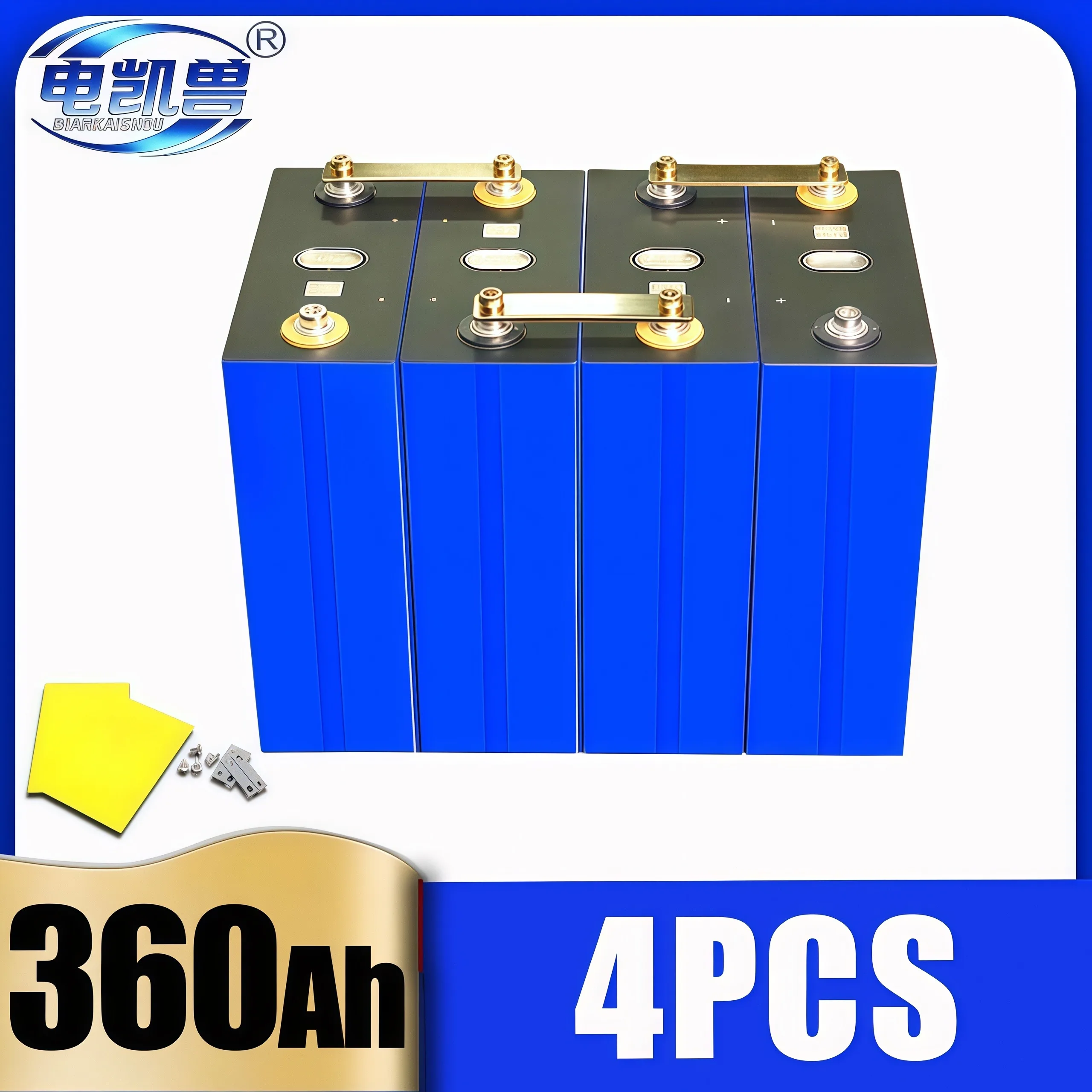 3.2V 360Ah 4PCS