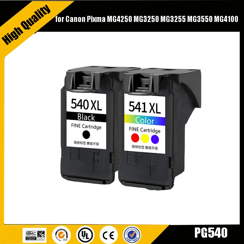 Inchiostro Canon MG4250 Cartucce Inchiostro Originali Canon PG-540 Nera E CL-541 Colore - Pack Da 2, Per Stampanti PIXMA MG4250 E Altre Cartucce Per MG4250 - Foto 11