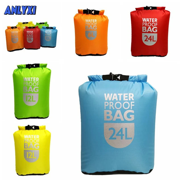 Impermeable resistente al agua bolsa seca saco paquete de