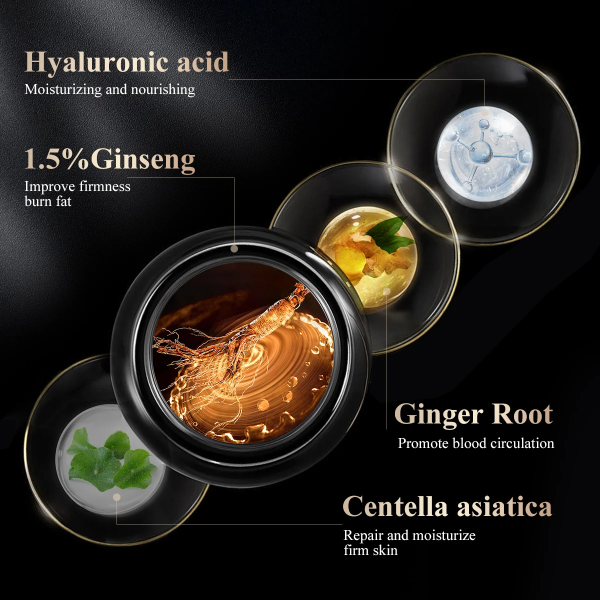 Slimming Cream OEDO Ginseng Slimming Cream Reduce Cellulite Lose Weight Burning Fat Health Care Cream Body Skin Whitening
