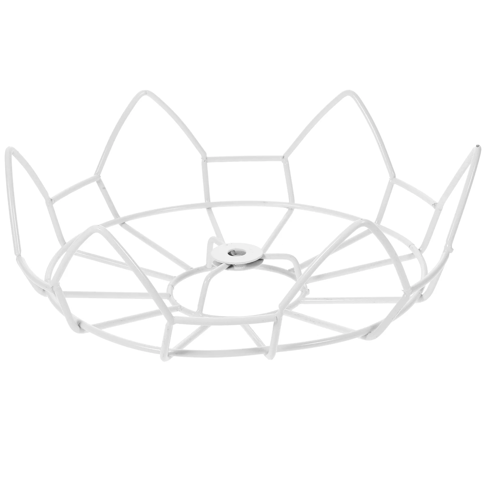 

Lamp Shade Frame Lamp Guard Clamp Metal Lampshade Rack Vintage Pendant Light Cover Decorative Wire Lamp Shade Ceiling Light