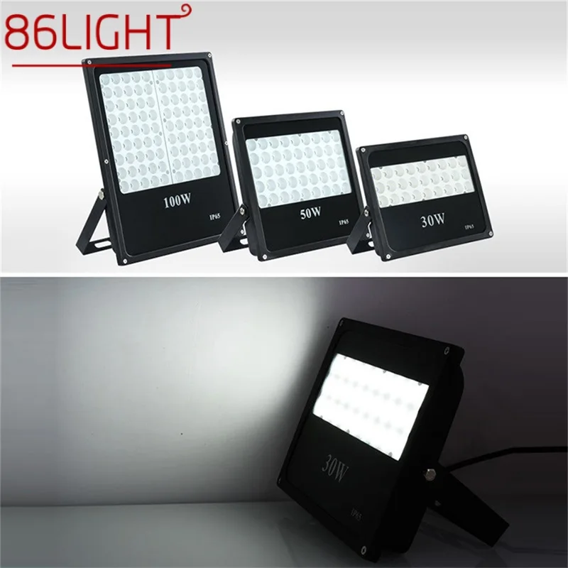 86LIGHT 투광 조명 비상용 방수 IP65 야외 현대 정원 캠핑 램프