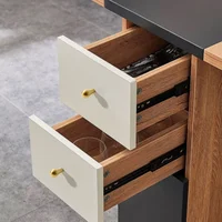 Poignées de rangement d'armoire de cuisine en laiton massif, boutons de tiroir, poignées de porte de placard, accessoires de cuisine en or, poignées de meubles 5
