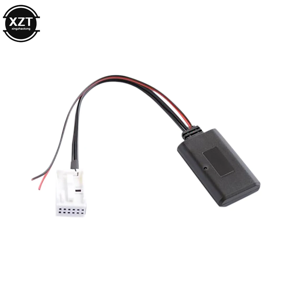 Wireless Bluetooth Module Adapter AUX Audio MP3 Handsfree for Volkswagen RCD510 RCD310 RNS315 RNS310 MFD2 12-Pin Plug