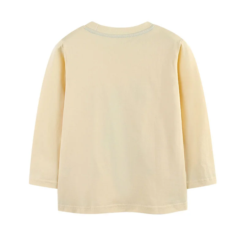 Springen Meter 2-7T Krokodil Jungen T-shirts Für Herbst Frühling kinder Kleidung Bäume Langarm Kinder Mode tops – Detail 9