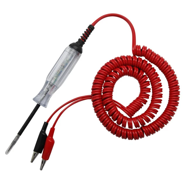 Auto Circuit Tester With Led Indication, Electric Test Pen For 6v