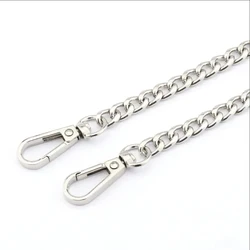Versatile Metal Chain Strap for Bags and Luggage Accessories (Silvery)