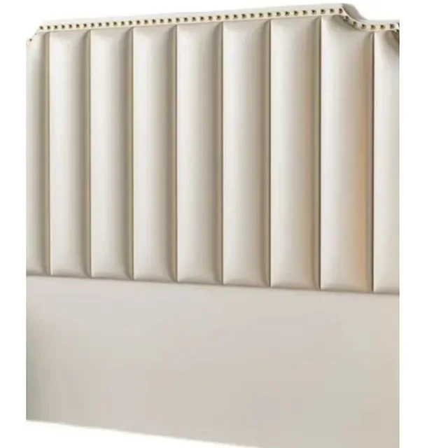 Solid Wood Modern Headboards for Bed Headboards Backrest Ultra-thin Simple Leather Bedside Soft Bag Bed Headboards for Bedroom G