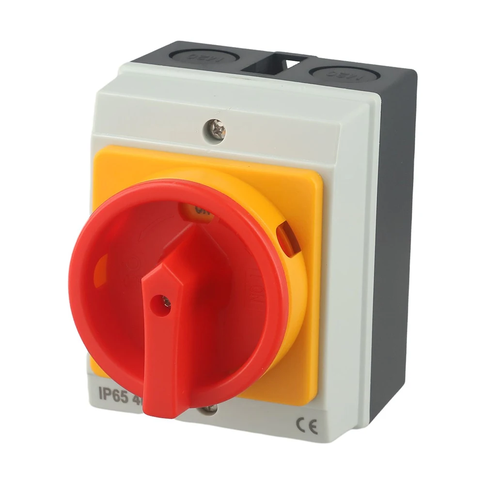 UKP Wasserdichter Trennschalter Hauptschalter Leistungsschalter 4P 20A 440V Drehschalter Ausschalter IP65 UKP Schalter Elektrisches Teil – Detail 20