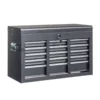 US Rolling Tool Chest Tool Box with Handle / Drawers Lockable Tool Cabinet Black 5