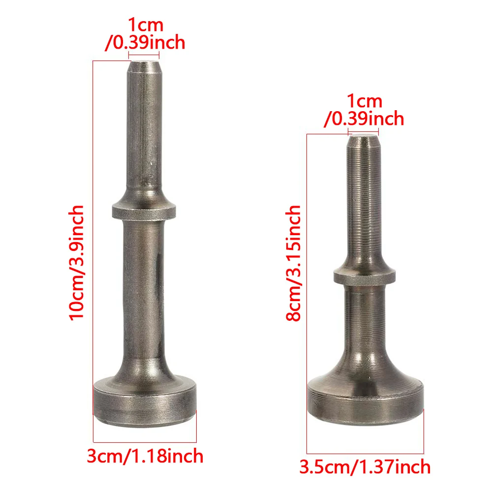 80mm/100mm Shovel Hammer Steel Smoothing Pneumatic Drifts Air Hammer Power Tools Bit Set Extended Length Tool 1pcs