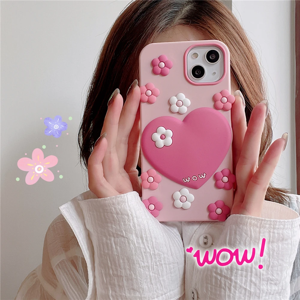 ajew最新作★ iPhone14pro / pink 【PVC heart】 Amazon.com: Compatible with iPhone 14 Pro Max 6.7