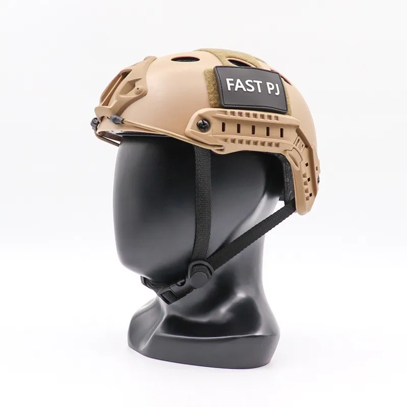 

Lightweight FAST PJ Simple Edition Tactical Helmet Class Chicken Eating CS Breathable Game Outdoor Sports Helmet