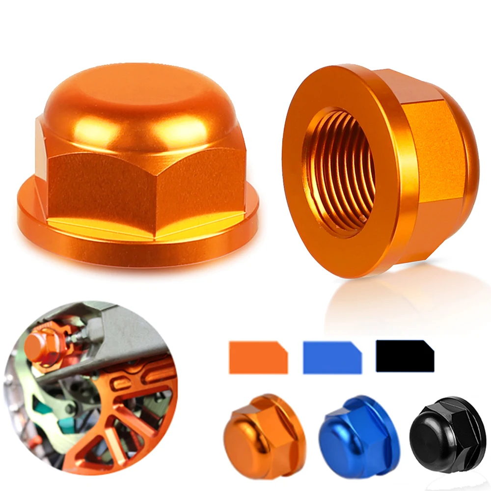 

Motorcross Rear Wheel Lock Spindle Pin Nut For 125-500EXC / EXC-F / XC-W 2016 2017 2018 2019 2020 2021 Motorbike Rear axle screw