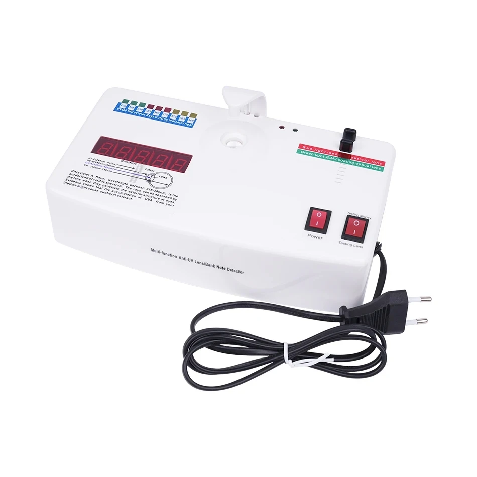 China Factory Optical Lens Anti UV400 Radiation Ultraviolet Ray Lens Tester Blue Light Lens Detector UV Measurer Test