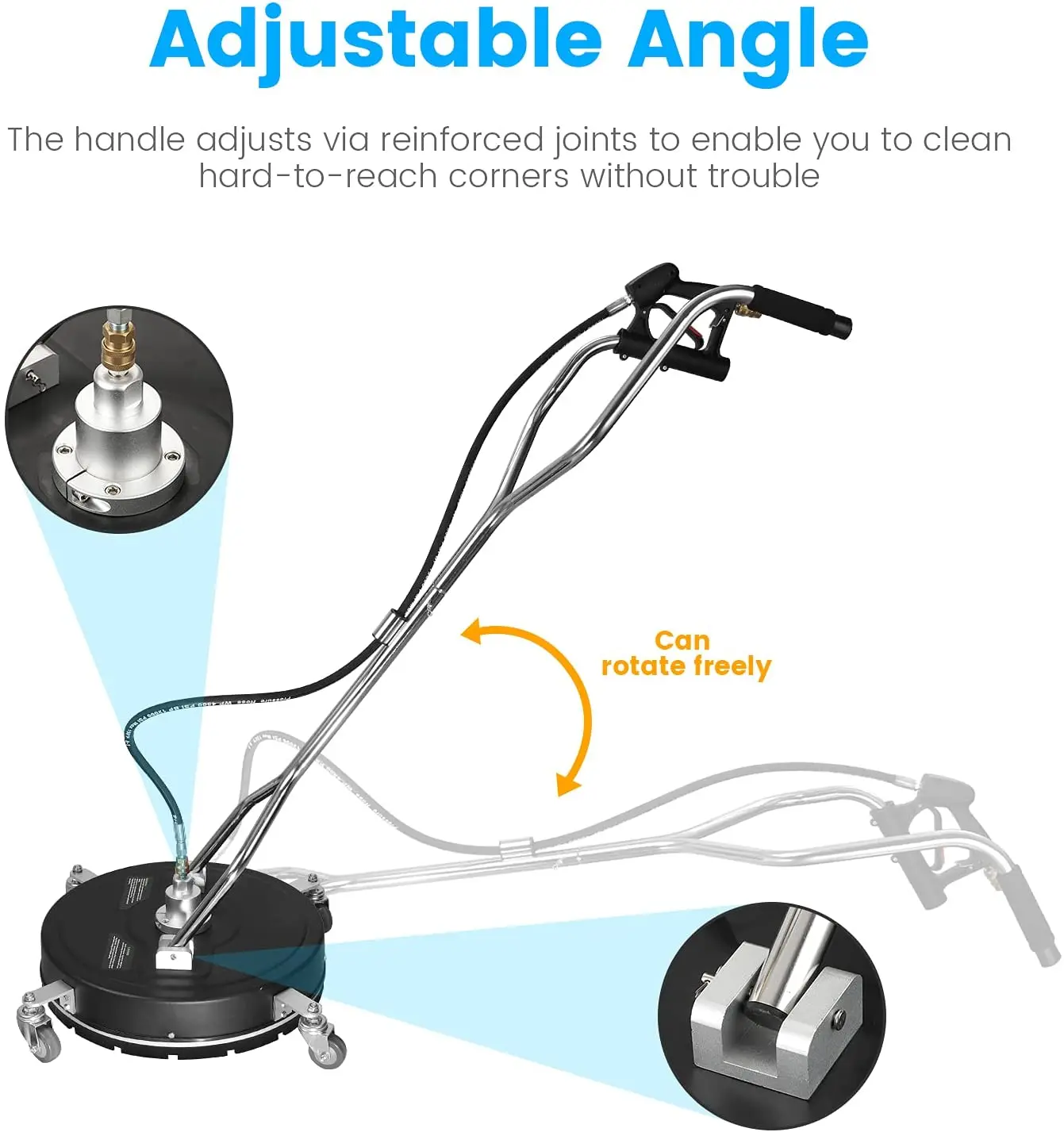 Dual hose pressure washer best sale