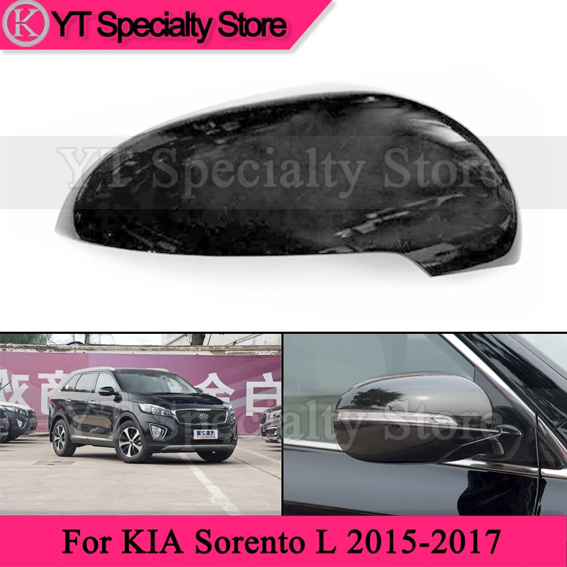 Kamshing Rearview Mirror Cover Lid For KIA Sorento L 2015 2016 2017