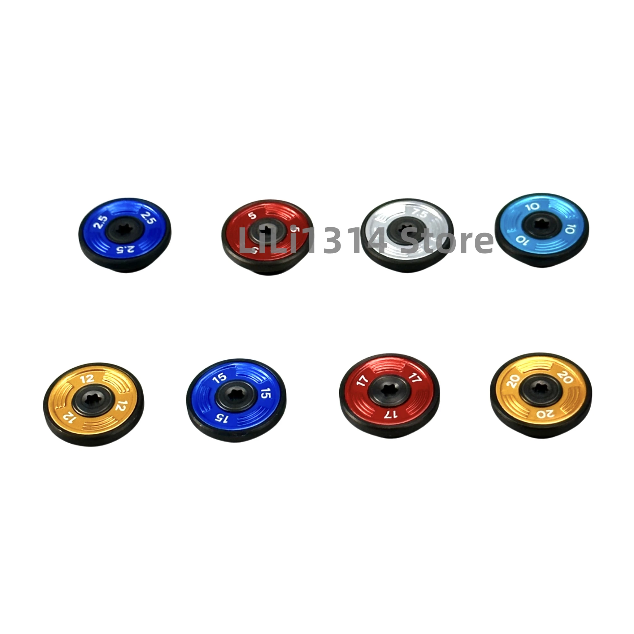 2pcs Golf Putter weight set practice screw fit For Taylormade SPIDER GTX MAX、TP RESERVE club head counter weights accessories