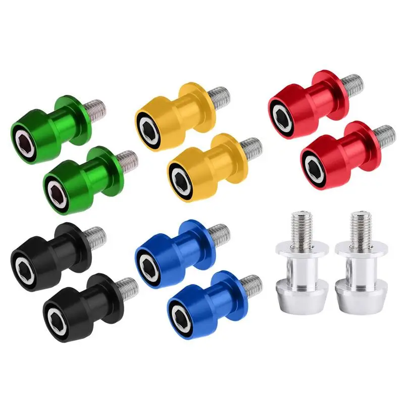 

8mm Swingarm Motorcycle Spool Sliders Swing Arm Stand Bobbins Screws Bolts ForSuzuki ForKawasaki ForDucati ForBMW S1000