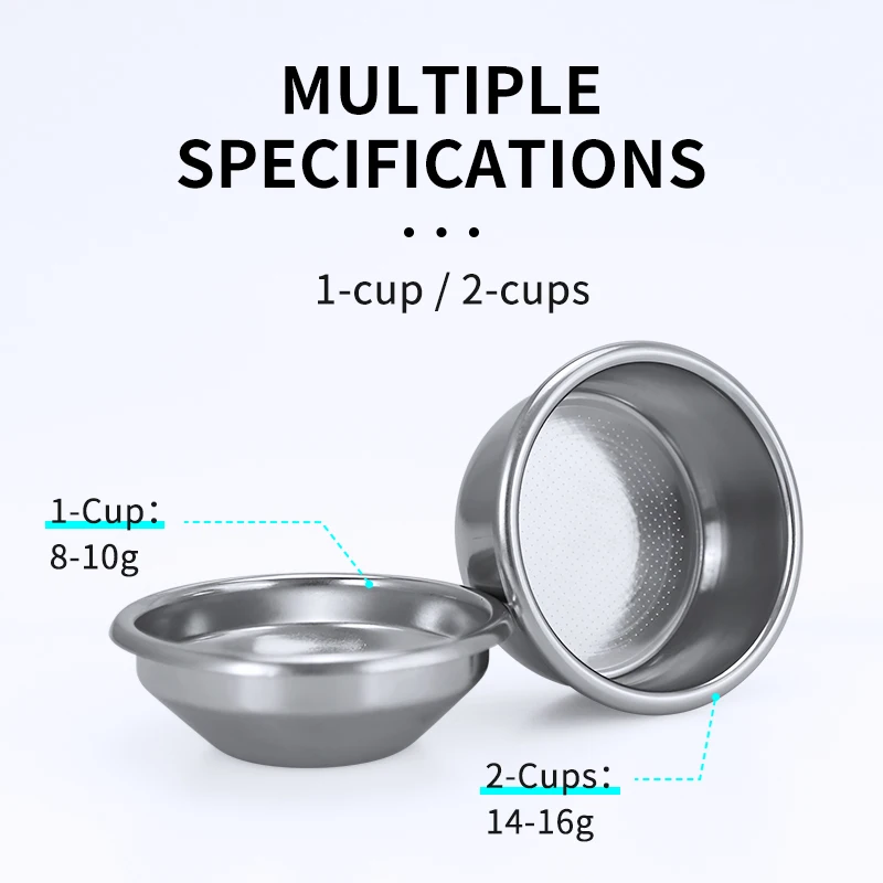 54mm Coffee Filter Basket 1-Cup 8-10g Breville Basket Espresso