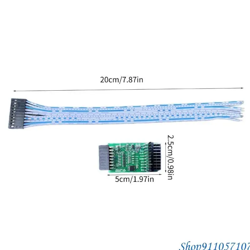 203B XGECU EMMC-ISP VER1.00 T48 (TL866-3G) EMMC 칩의 회로 프로그래밍을위한 프로그래머를위한 특수 어댑터