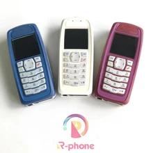Original 3100 Tri-band GSM 900/1800/1900 Unlocked Mobile Cell Phone CellPhone English Keyboard Only Made In Finland On 2003 Year