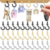 Mini Ceiling Screw-in Hooks Self-tapping Screw Hooking Multipurpose Screw Hook for Hanging Plants Mug Art Decoration Garden Tool 2