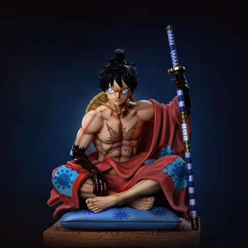 Кимоно с мотивом аниме «Ван-ПИС» GK Luffy экшн-фигурка GK Статуэтка из ПВХ коллекционные модели игрушек