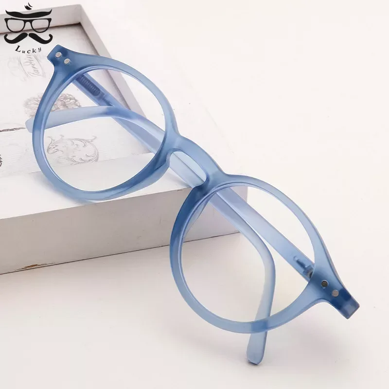 Fashion Kids Anti-blue Light Glasses Vintage Round Frame Boys Girls Computer Glasses Protection Eyeglasses Plain Glasses 3