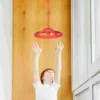 Ninja Wheel Exercise Handle Grip Children Indoor Ring Practical Fitness Gym Heavy Duty Kids Swing Gymnastic Rings Toy 3