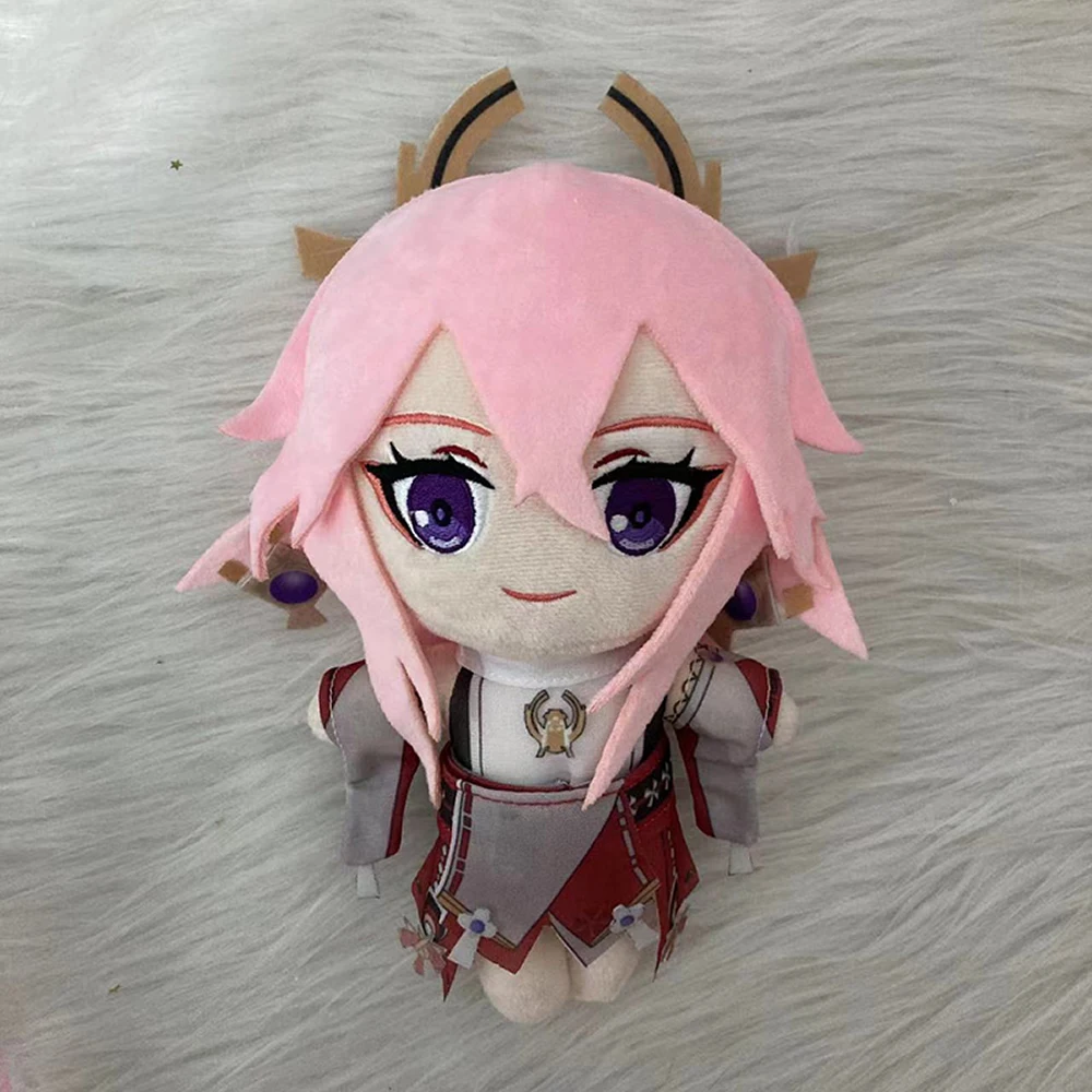 

Аниме игра Genshin Impact Yae Miko Плюшевые аксессуары для косплея