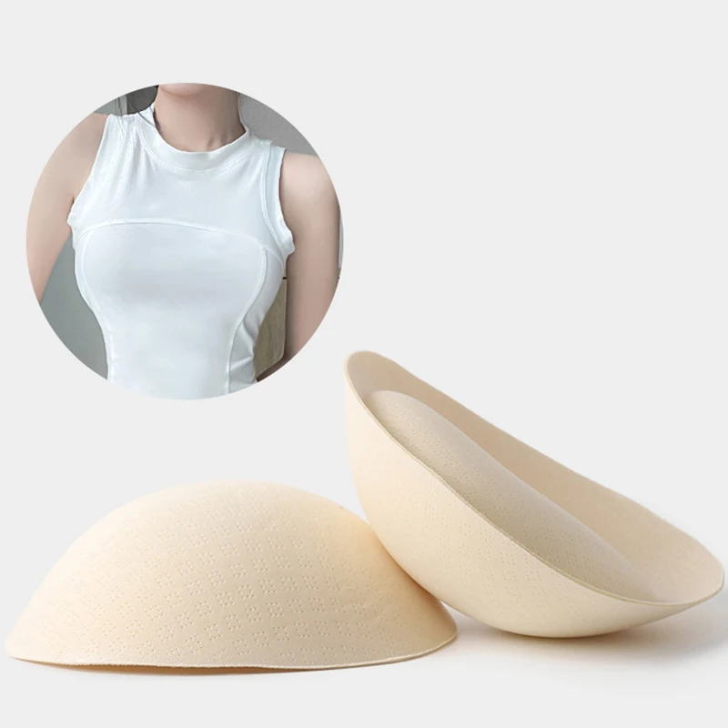 

1Pair Women Outer Expansion Chest Pad Small Chest Flat Chest A Cup Special Thickened Bra Pads 4/6cm