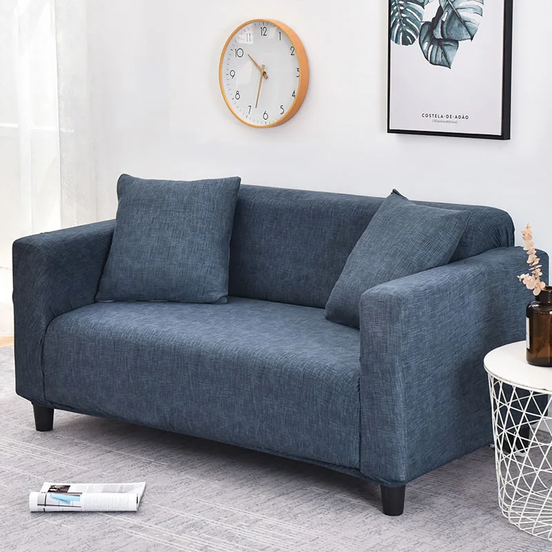 Texture Pattern Sofa Covers for Living Room All-inclusive Elastic Chair Couch Corner Sectional Sofa Cover Furniture Slipcover 6