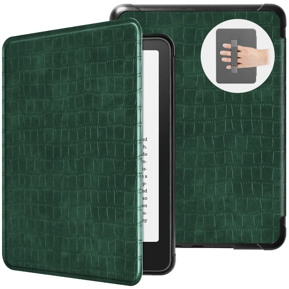 Hand Support e-Reader Case with Auto Sleep/Wake Feature